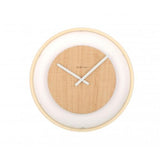 Nextime Klok 3046 Wood Loop, Ø30 cm, væg, træ