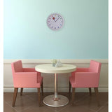 Nextime Klok 3048 Color Change, Ø28 CM, Wall, White Multi-Color