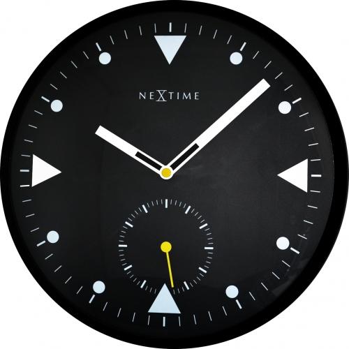Následně Klok 3049 Serious Black, Ø32 cm, zeď, černá