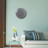Nextime Klok 3084GS London Arabic, Ø34.5 cm, ściana, szare białe