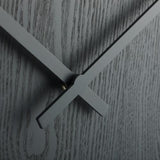 Dřevěné dřevěné dřevěné středisko Klok 3096gs, Ø35,5 cm, zeď, šedá