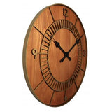 Nextime Klok 3113BR Drewno Round, Ø50 cm, ściana, brąz