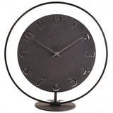 Nextime Clock 5188ZW Ting, 41x40 cm, Black