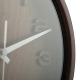 Nextime Clock 5192GS Wood Wood Small, 22x20 cm, Wall, Wood, Gray