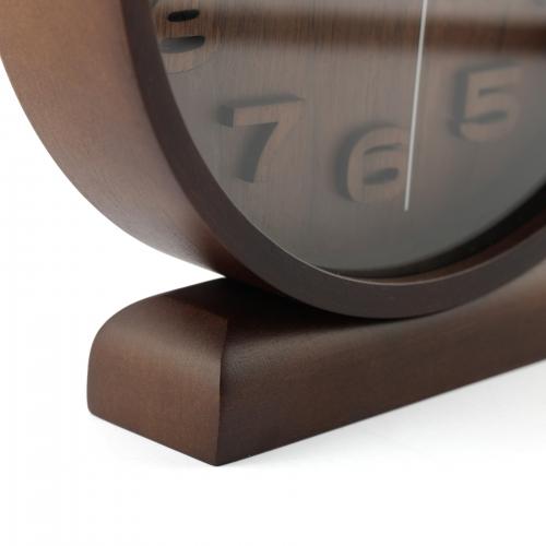 Nextime Clock 5192GS Wood Wood Small, 22x20 cm, Wall, Wood, Gray