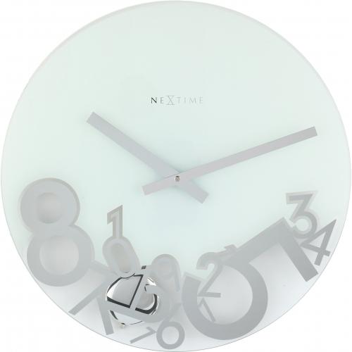 Následně Klok 8115 upustil, Ø43 cm, zeď, stříbro