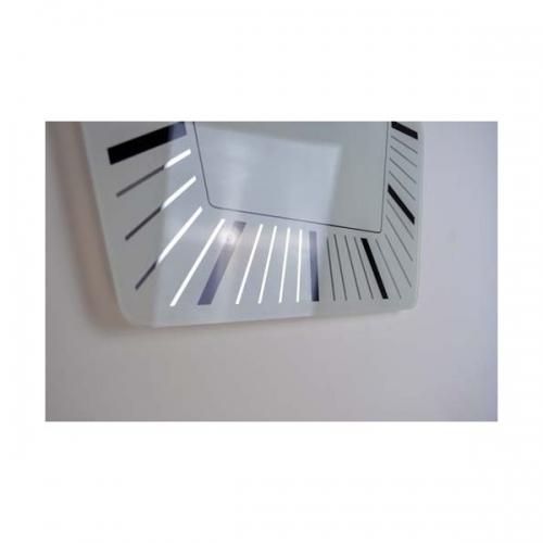 Nextime Klok 8128Wi Hexagon, 43x43 cm, stena, bela
