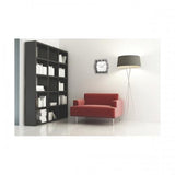 Nextimime Klok 8128ZW Hexagon, 43x43 cm, Wand, Wäiss