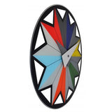 Nextime Klok 8163 Cirque, Ø43 cm, mur, multicolore noir