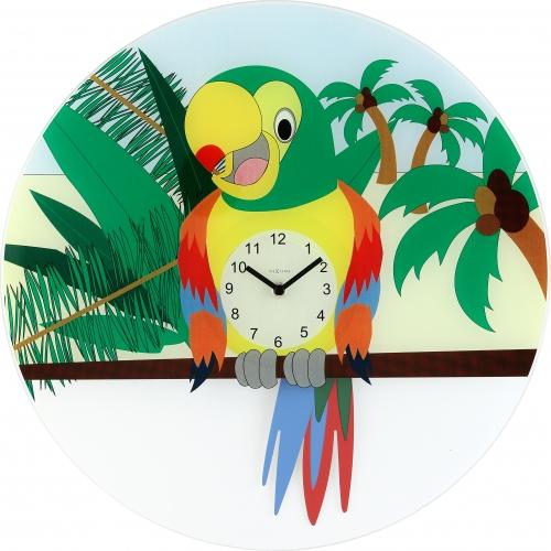 Nextime Klok 8168 Lorre, Ø43 cm, vägg, flerfärgad