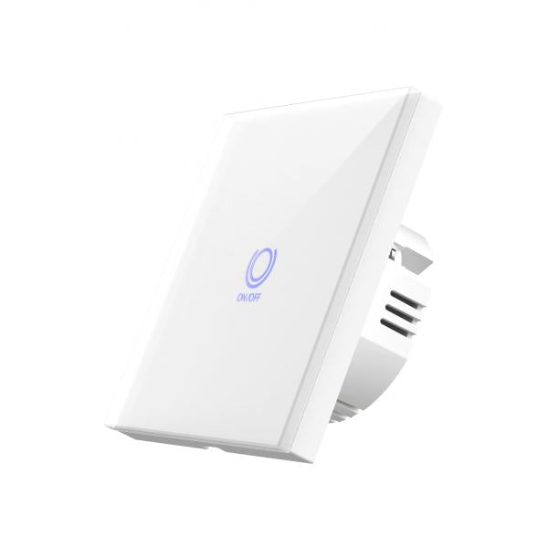 Wox R7063 Smart Wall Light Switch, WiFi 2.4Ghz, Schuko, <= 800 W, 10-30 m, biały