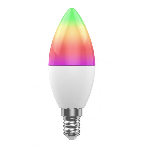 WOX R9075 SMART RGB LED -glödlampa, WiFi, E14, CCT, Google Assistant Amazon Alexa