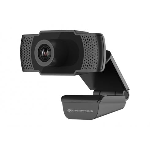 Concepttronic AMDIS01B Full HD Webcam s mikrofonem, USB, 2 MP, 1920 x 1080p 30 FPS, H.264, 90 °