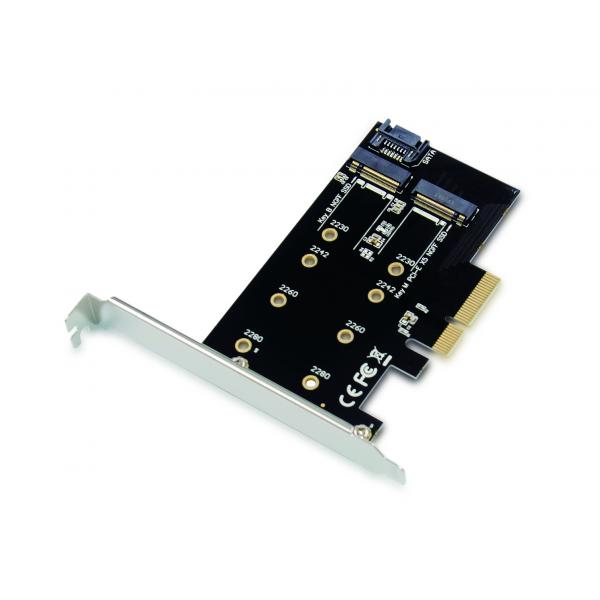 Concepttronic Emrick05B M.2 NVME SSD adaptér, PCIE 3.0, M.2, Pasive, Čína, 32 GBits