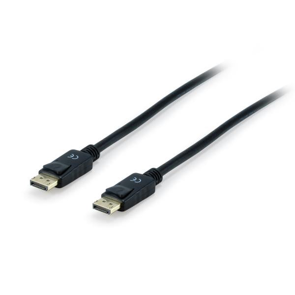 Equip 119253 Display Shabble, Displayport 1.4, 8K 60hz a 4K 12K 12K 12K 12M, HDR, 3m, schwaarz, schwaarz, schwaarz, schwaarz, schwaarz