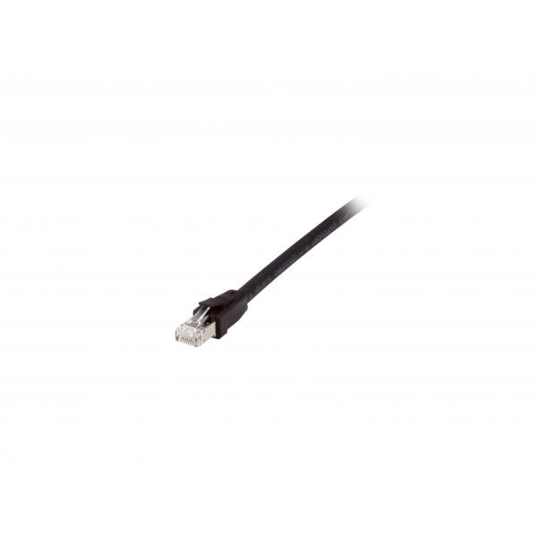 Vybavit 608051 Patch Cable, Cat8.1, S FTP (S-STP) RJ-45, RJ-45, Černá, 2M
