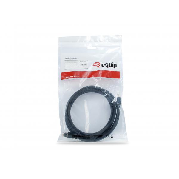 Vybavit 608051 Patch Cable, Cat8.1, S FTP (S-STP) RJ-45, RJ-45, Černá, 2M