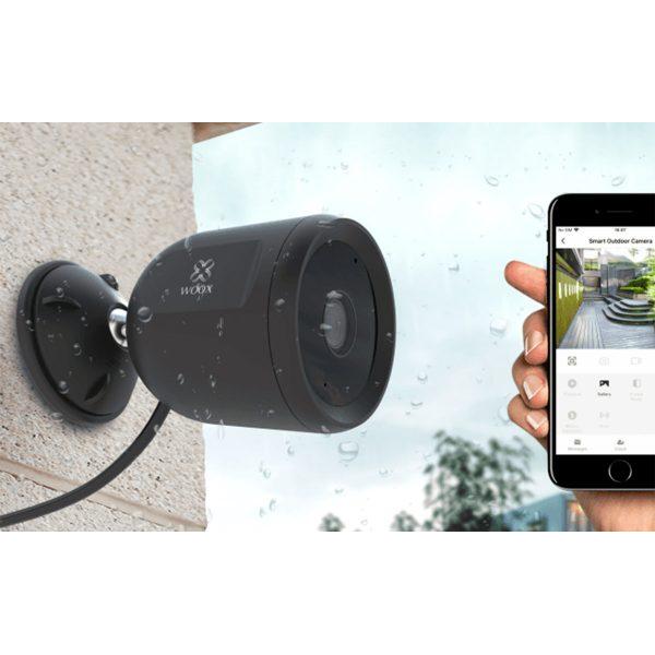 WOX R9044 Outdoor Wireless Security Camera, WiFi, 1080p