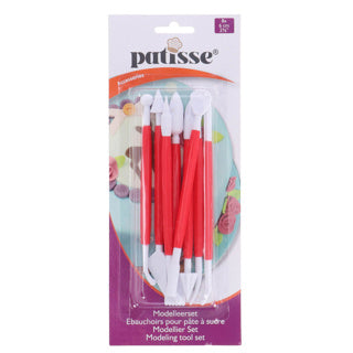 Patisse set de modelage 8 pièces 16 cm | 4 pièces