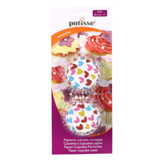 Patisse Papier Cupcake molds 200 pieces 5 cm