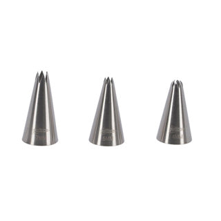 Patisse nozzle stainless steel 3 -piece