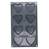 Patisse Starflex mini w kształcie serca 8 przegródek 29 x 17 cm | 2 szt