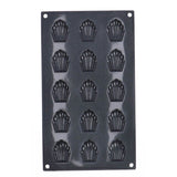 Patisse starflex mini madeleine mold 15 compartments 29 x 17 cm | 2 pcs