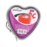 Patisse Silver-Top Mini Heart-Spring form 12 cm