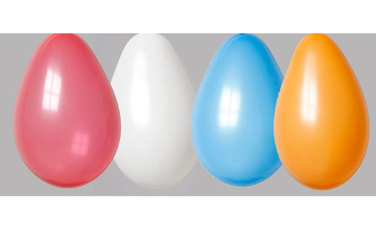 Globos Sak vun 100 Loftballone ro wi bl oder