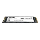 Patriot P300P2TBM28 P300 SSD, 2TB, M.2 2280, PCIE 3x4, NAND, HMB Cache, 2100 1650 MB S., 290k IOPS