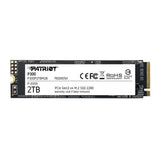 Patriot P300P2TBM28 P300 SSD, 2TB, M.2 2280, PCIE 3x4, NAND, HMB Cache, 2100 1650 MB S., 290k IOPS