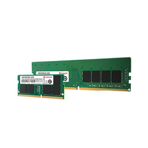 Transcend JM3200HSB-16G Jetram, 16 GB, DDR4, SO-DIMM, 3200 MHz, 2RX8, 1GX8, CL22, 1.2V