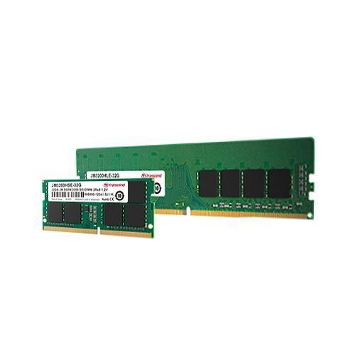 Transcend TS3200HLB-8G DIMM, 8GB, DDR4 3200 MHz, U-DIMM, 1RX8, 1GX8, CL22, 1.2V