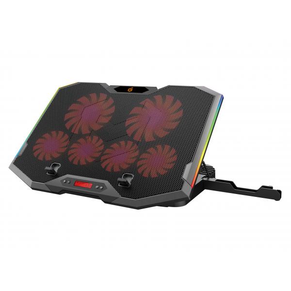 Concepttronic Thyia01B Thyia Ergo 6-fan Gaming Laptop Cooling Stand, 17 43.2 cm, 6 PC (s) Buttons,