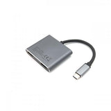 Utrusta 133484 USB-C 4 i 1 dubbel HDMI-adapter