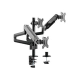Vybavení 650134 17 -27 Triple Monitor Desk Mount Bracket, Clamp, 21 kg, 75 x 75 mm, 100 x 100 mm