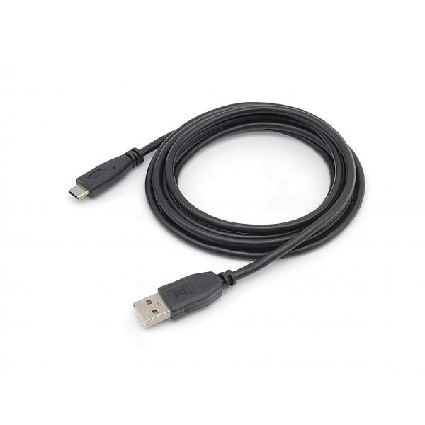 Equip 128886 USB 2.0 Type-C to A, M M, USB 2.0, 480 Mbits, 3 m, Black