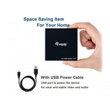 Vybavte 332715 Ultra Slim 2-Port HDMI SPLITER, 3840 x 2160p, 4K Ultra HD, Power-by-USB, černá