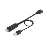 Wyposaż 119039 HDMI do adaptera displayport, 0,15 m, HDMI typu A (standardowy) displayport, mężczyzna, prosty