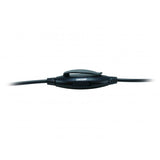 Vybavte 245304 Stereo Headset s ztlumení, headset, hlava, kancelářské call centrum, černá, binaural, 1,8