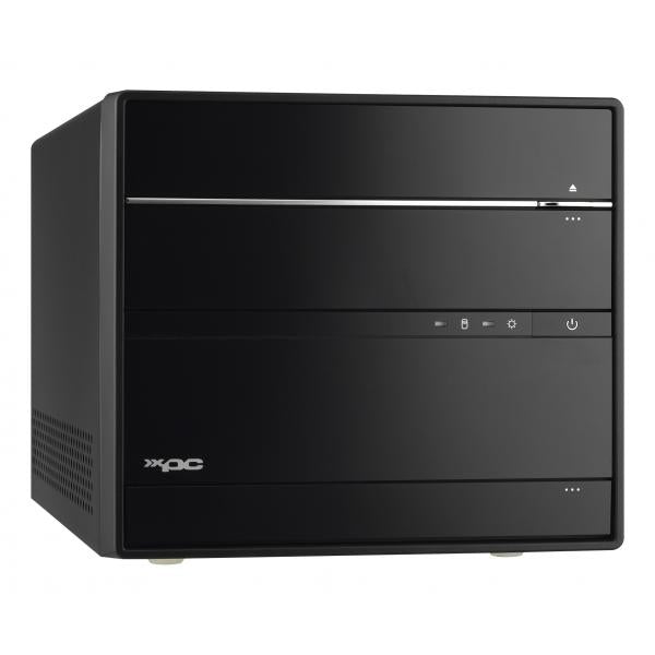 Shuttle SH570R6 Black XPC Cube PC Barebone, Intel H570, LGA 1200, DDR4, 2x LAN, 2x M.2, 300 W