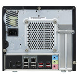 Shuttle SH570R8 Black XPC Slim Cube Barebone, 13L di dimensioni, LGA1200, 4x DDR4, Dimm, Wi-Fi 5, 500 W