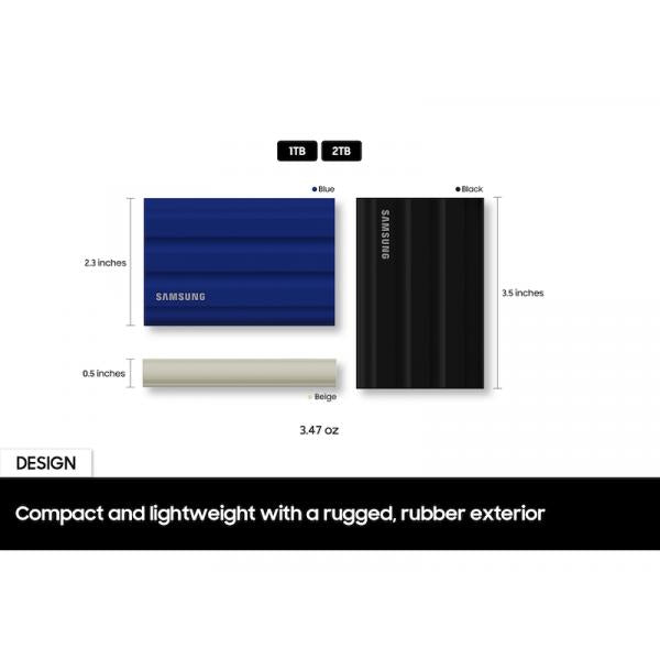 Samsung portatile SSD T7 Shield, 1 TB