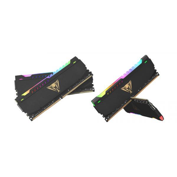 Patriot PVSR416G320C6K Viper Steel RGB DUAL-KIT, DIMM, 16 GB, DDR4, 3200 MHz, Černá, HS