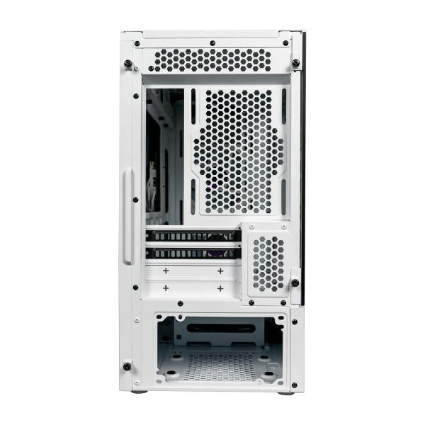 Kjøler Master TD300-WGNN-S00 TD300 Mesh White, Matx, Midi-Tower, ArgB Hub, 3D Mesh, Fjernbar topp