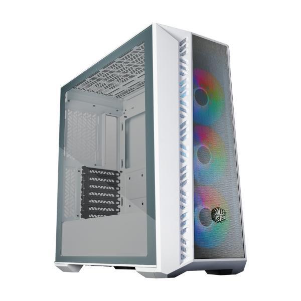 Cooler Master MB520-WGNN-S01 Masterbox 520 White, ATX, MIDI-Tower, Finestra trasparente da bordo a bordo