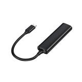 Concepttronic Hubbies12B Hubbies 4-Port USB 3.0 Hub, 2 USB-C 2 USB-A Ports, Aluminum Case, USB-C