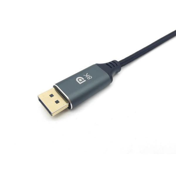 Wyposaż 133426 USB-C do kabla displayport, M M, 1,0M, 4K 60 Hz, ABS Shell