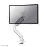 Neomounts DS70-450WH1 Full-Motion Desk Mount, 17-42 inch, Topfix Clamp Grommet