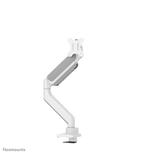 Neomounts DS70-450WH1 Full-Motion Desk Mount, 17-42 inch, Topfix Clamp Grommet